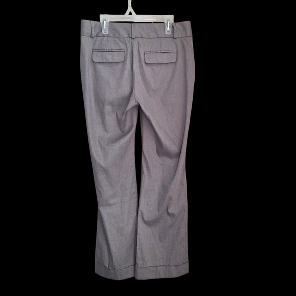 ⭐️Banana Republic 718 Martin Fit Gray Trousers Classic Straight-Leg Size 4 - Picture 2 of 6